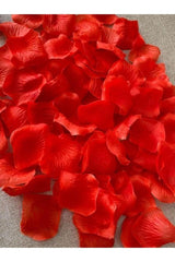 Red Artificial Rose Petals 5x5cm 96 Pieces - Swordslife