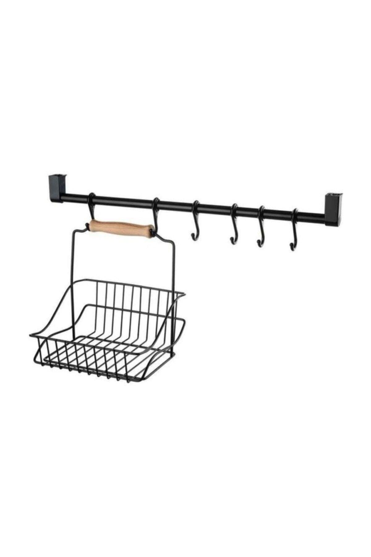 Kitchen Set With Hanger And Basket