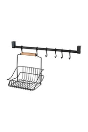 Kitchen Set With Hanger And Basket
