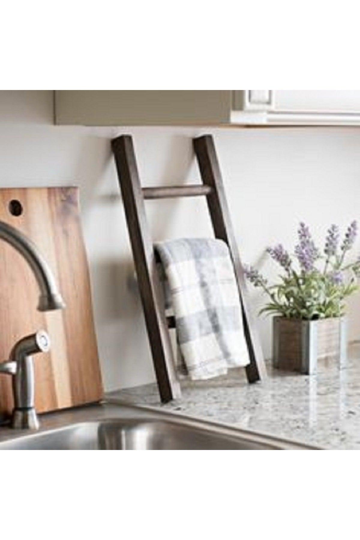 Kitchen Wooden Towel Rack 40x25