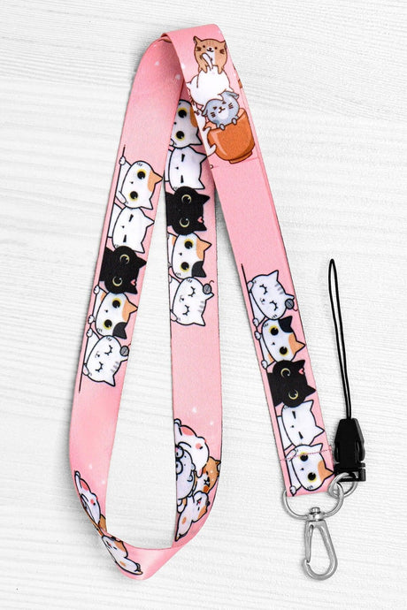 Kittens Name Badge Neck Strap Lanyard