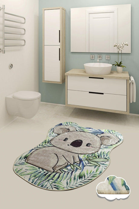 KOALA SHAPE 80x100 cm Bathroom Carpet, Mat - Swordslife