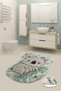 KOALA SHAPE 80x100 cm Bathroom Carpet, Mat - Swordslife