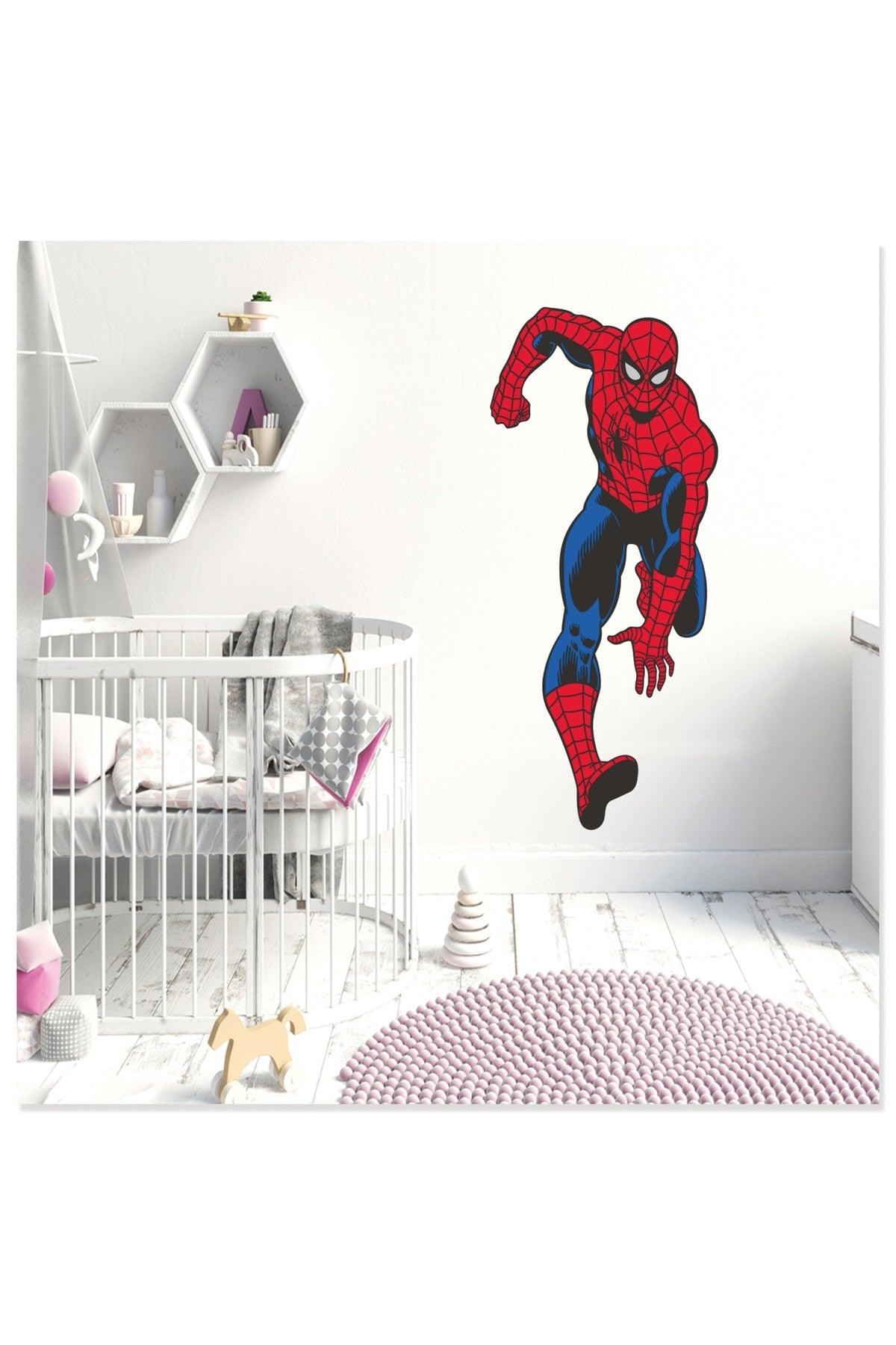 Running Spiderman - Spiderman II Decorative Kids Room Wall Sticker Mural Ornament - Swordslife