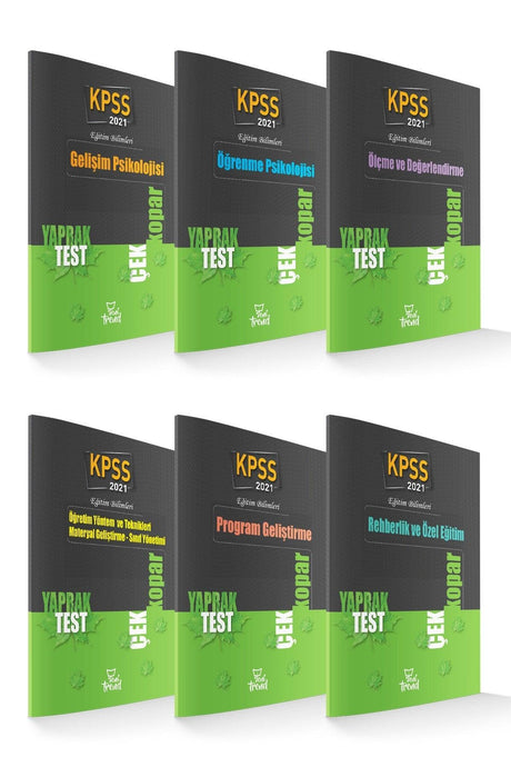 Kpss 2021 Educational Sciences Leaf Test Set - Swordslife