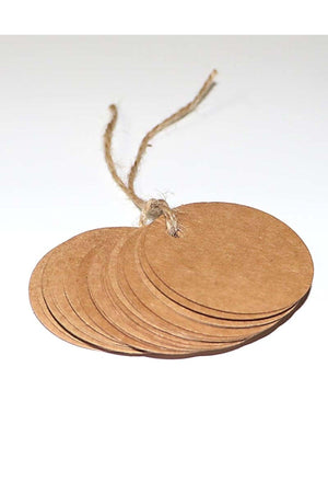 Kraft Gift / Brand Tag 100 Pieces