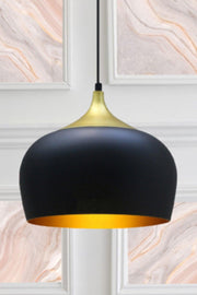 Kreis Schwarz Metal Avize Salon Desktop Küchen Cafe Büro Hotel Single Chandeliers Lampe Beleuchtung - Swordslife