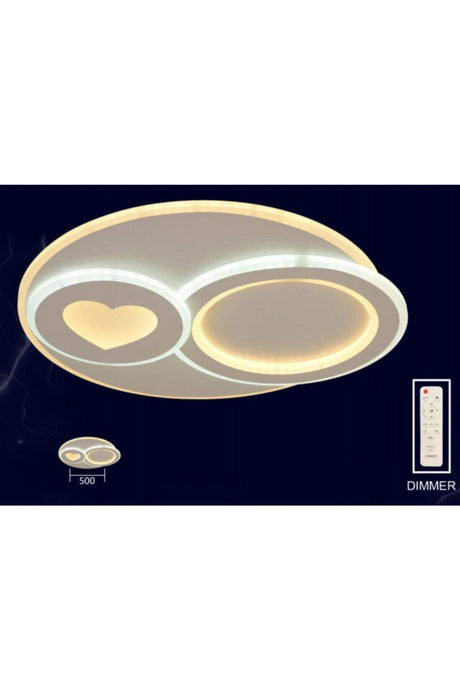Chandelier Controlled Chandelier Lights up in 3 Colors -
