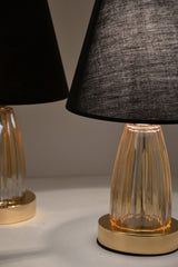 Kuba Gold - Black Lampshade 2 Pieces - Swordslife