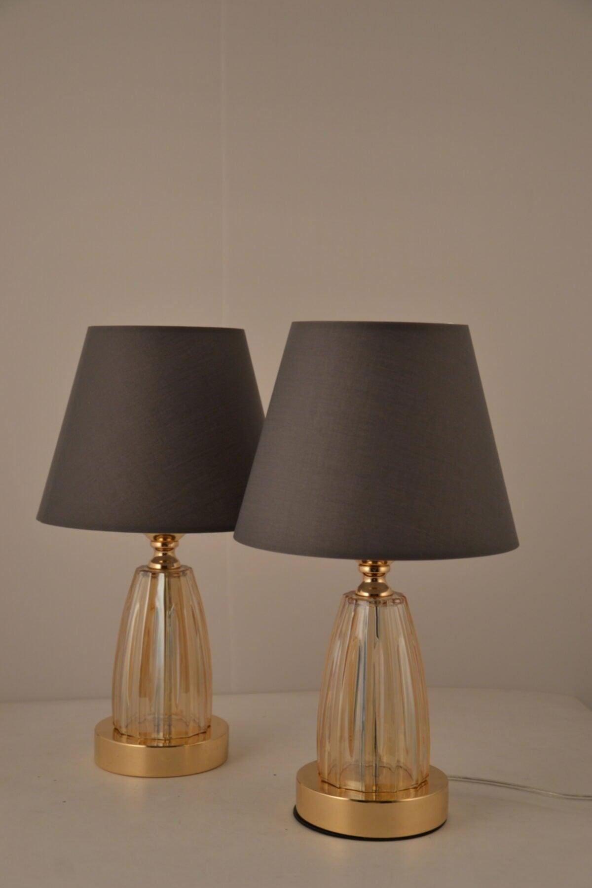 Kuba Gold - Gray Lampshade 2 Pieces - Swordslife