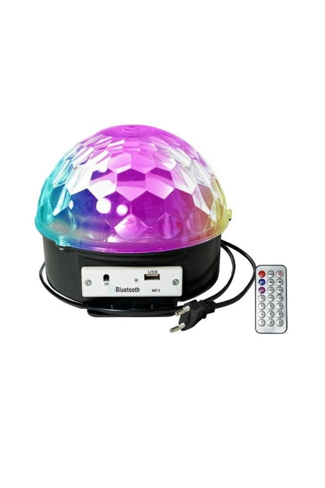 Operated Crystal Led RGB Disco Ball - Swordslife