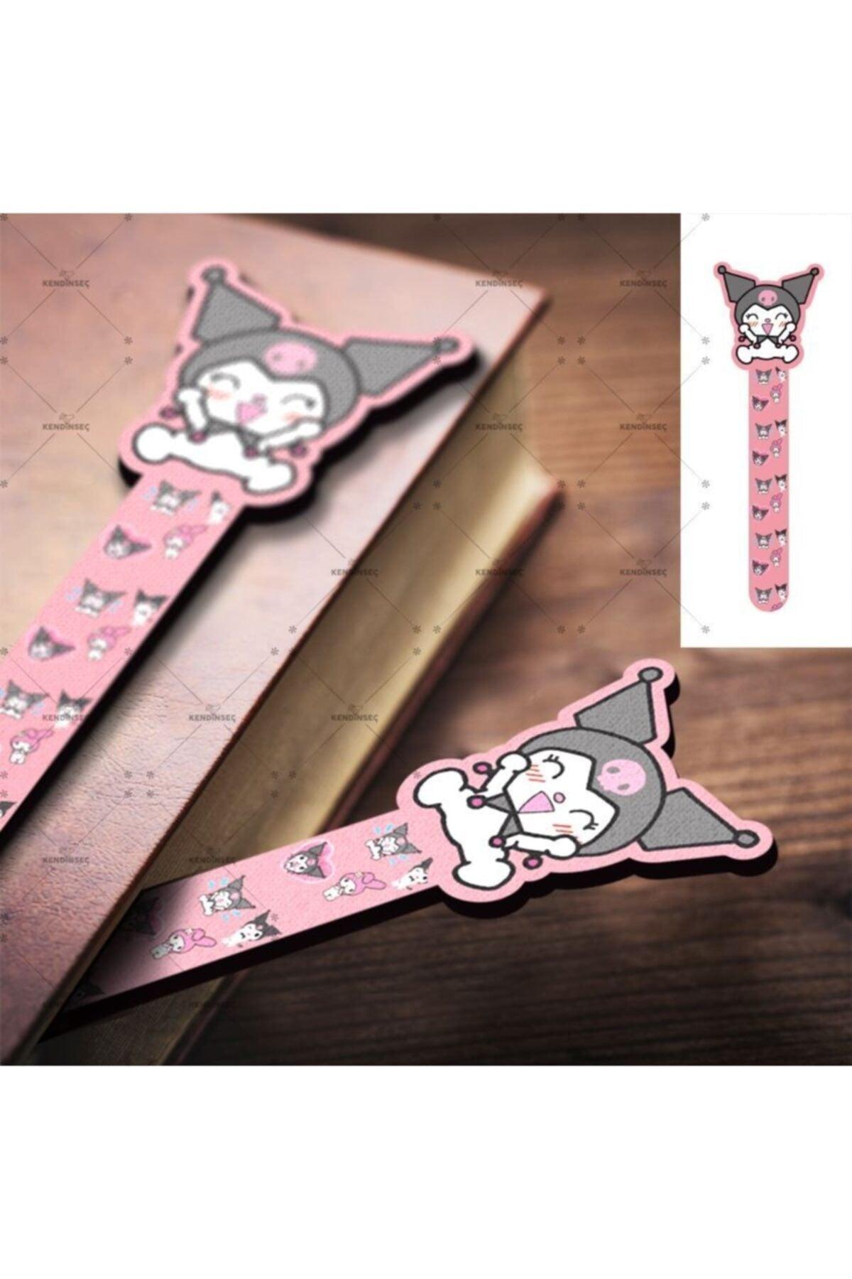 Kuromi Printed Wooden Bookmark