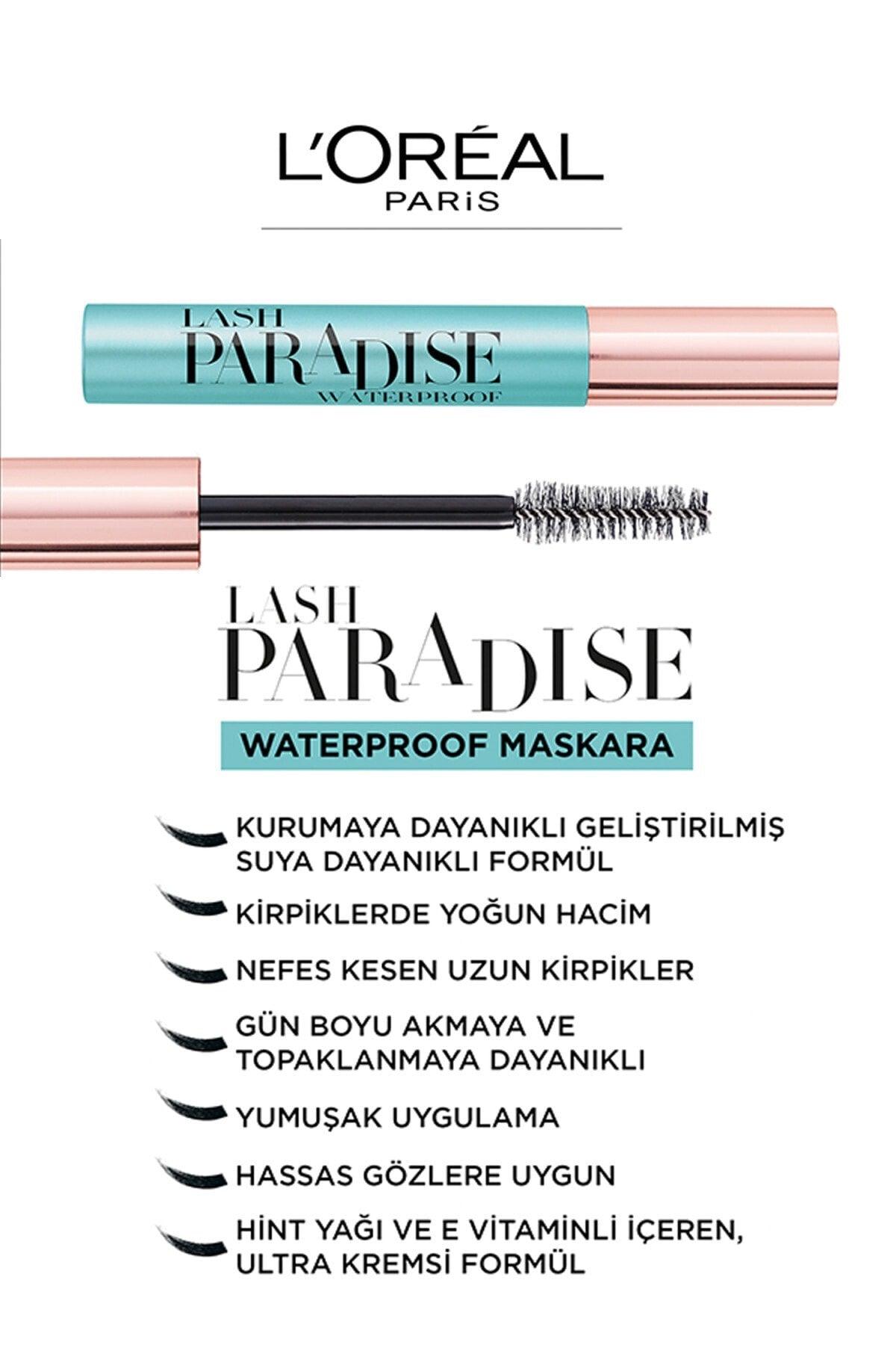 L'oreal Paris Paradise Waterproof Black