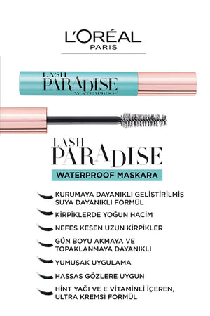 L'oreal Paris Paradise Waterproof Black