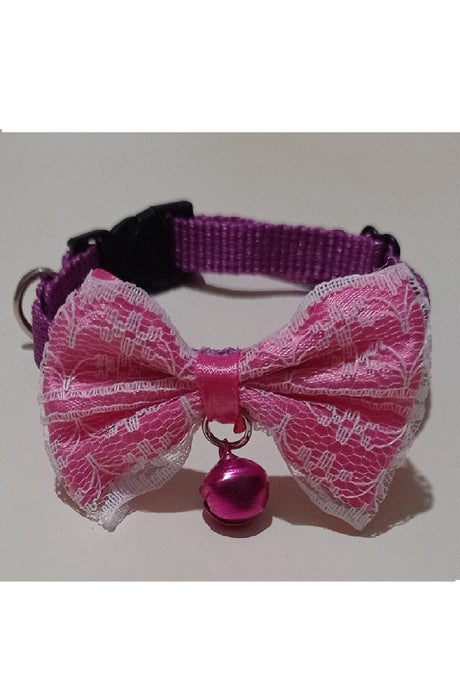 Lace Bow Tie Cat Collar No:68