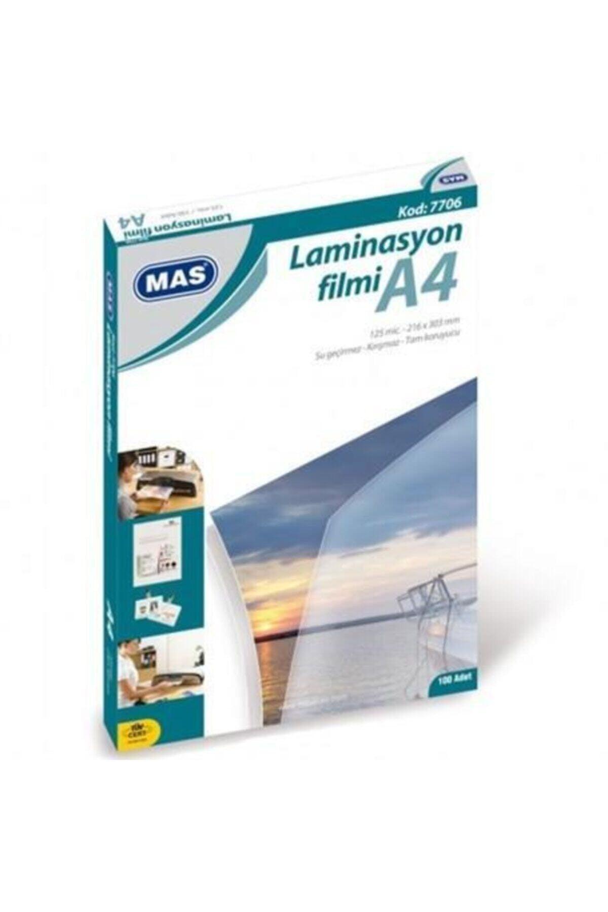 Lamination Film A4 125 Mic.100 Lü 7706/