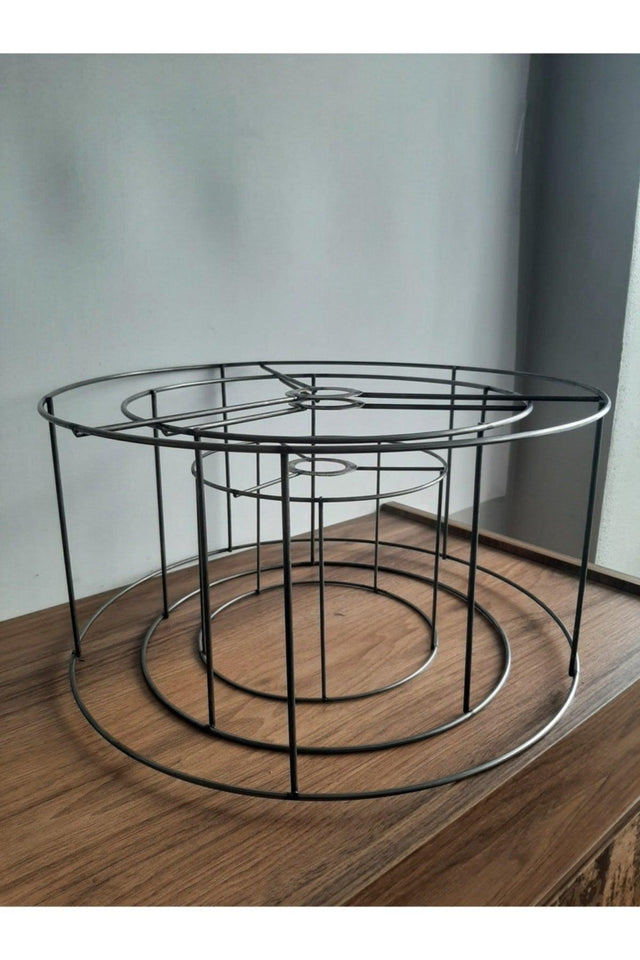 Lampshade And Floor Lamp Wire Circle 40 Cm Diameter-30 Cm Diameter And 20 Cm Diameter 3 Pieces - Swordslife