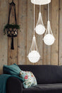 Lapis 3rd White-white Globe Glass Chandelier - Swordslife