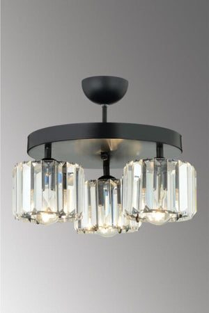 Lara 3-Set Black Nest Y-10 Chandelier - Swordslife