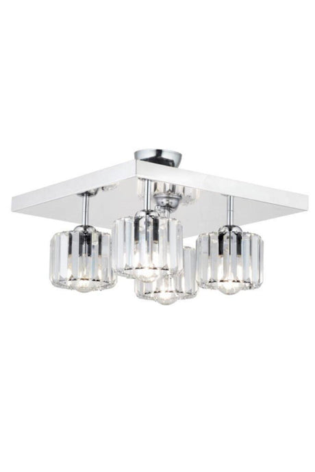 Lara 4-Set Chrome Y-10 Chandelier - Swordslife