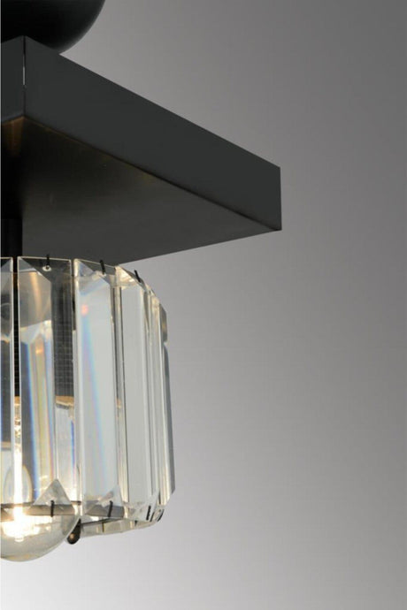 Lara Caka 2-Set Black Y-10 Crystal Stone Chandelier - Swordslife