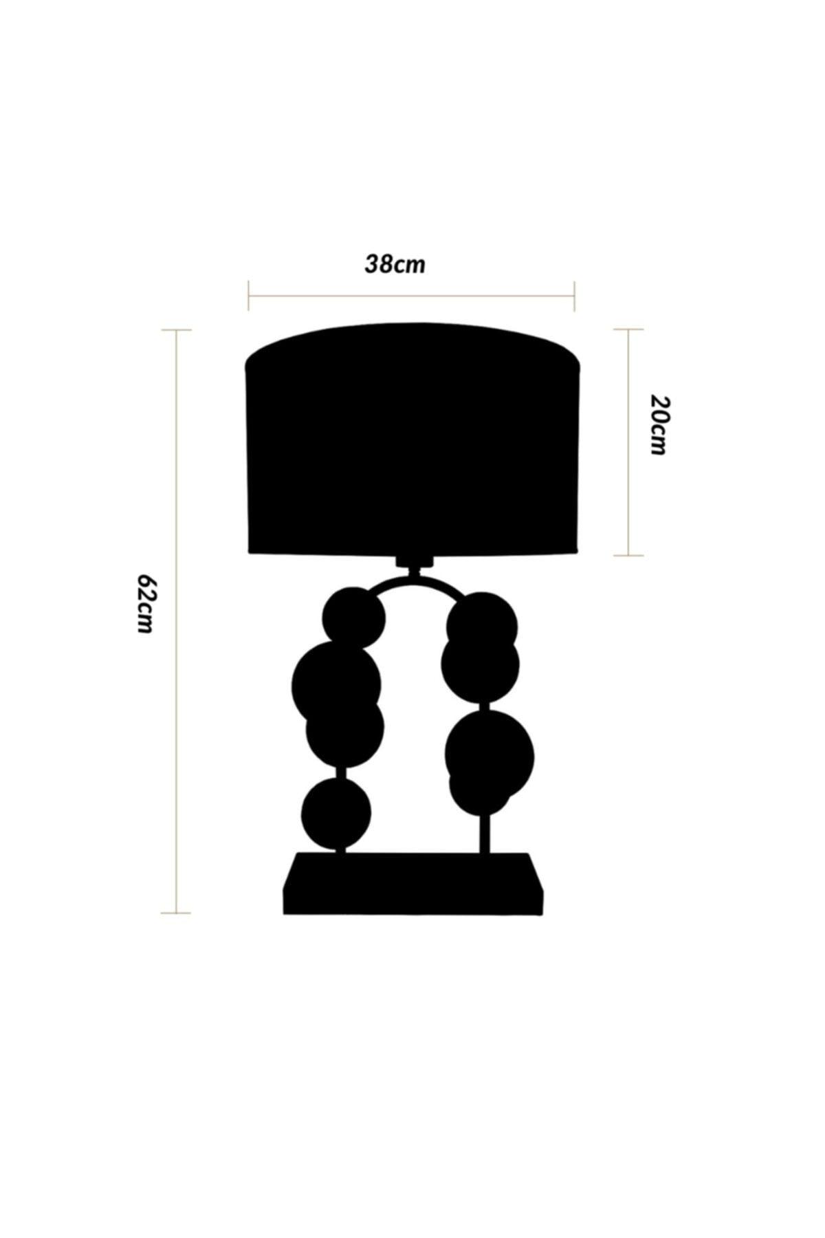 Large Lampshade, Table Lamp - Ball Chrome (black) - Swordslife