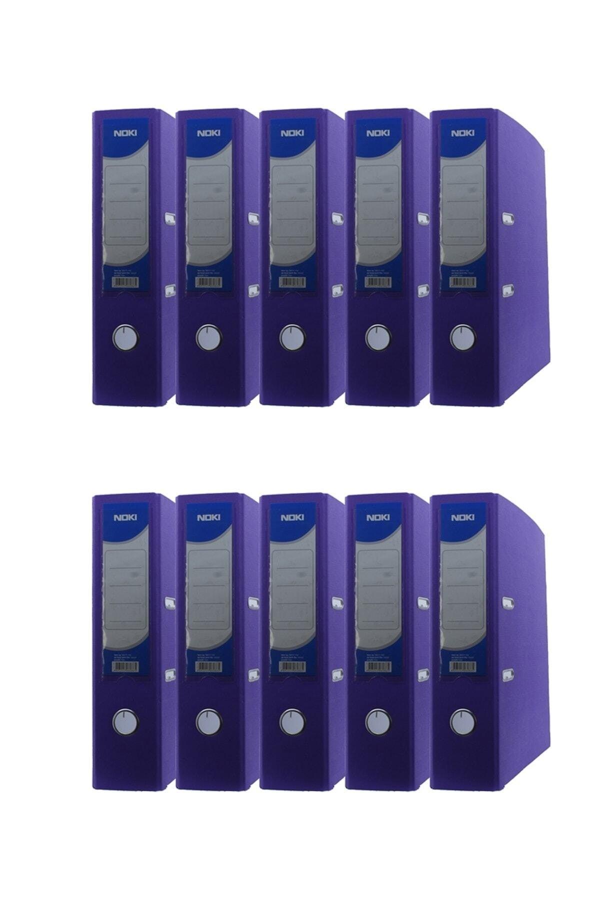 Large Plastic Folder (56411-100) Purple 10 Pcs