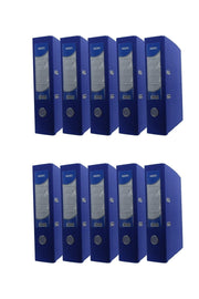 Large Plastic Folder (56411-130) Blue 10 Lu