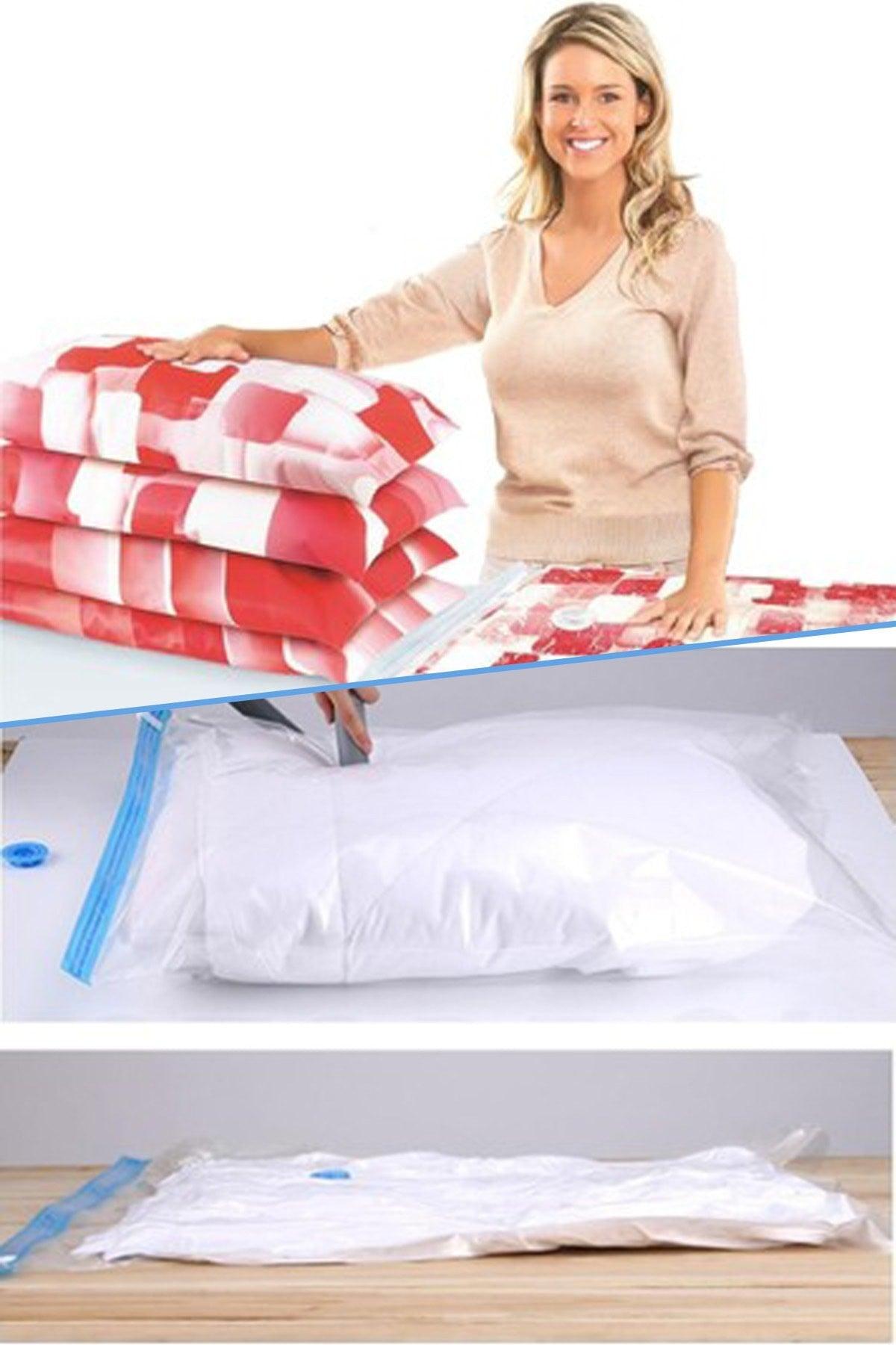 Large Size Vacuum Storage Bag Quilt Storage Bag Vacuum Storage Bag - 80 X 130 Cm 1410 - Swordslife