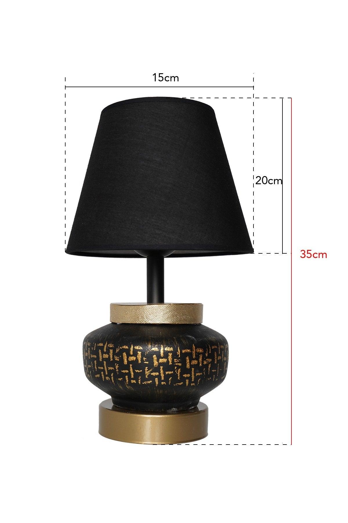 Larmes Lampshade Black Gold - Swordslife