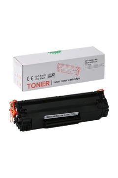Compatible black toner cartridge for laser printers