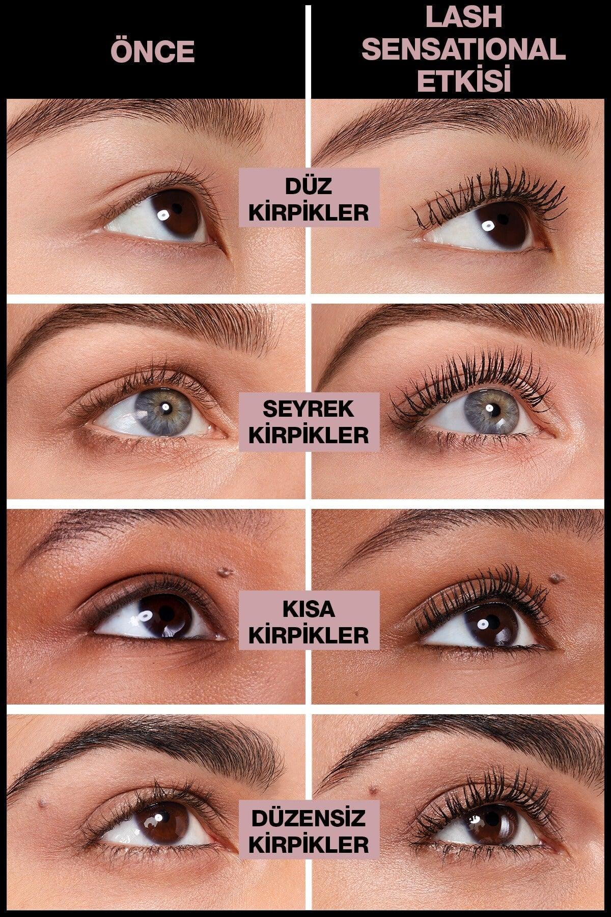 Lash Sensational Black Mascara with Fan Effect