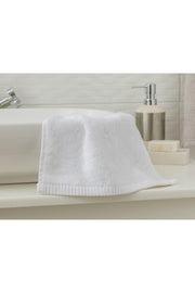 Leafy Bamboo Hand Towel 30x50 Cm White - Swordslife