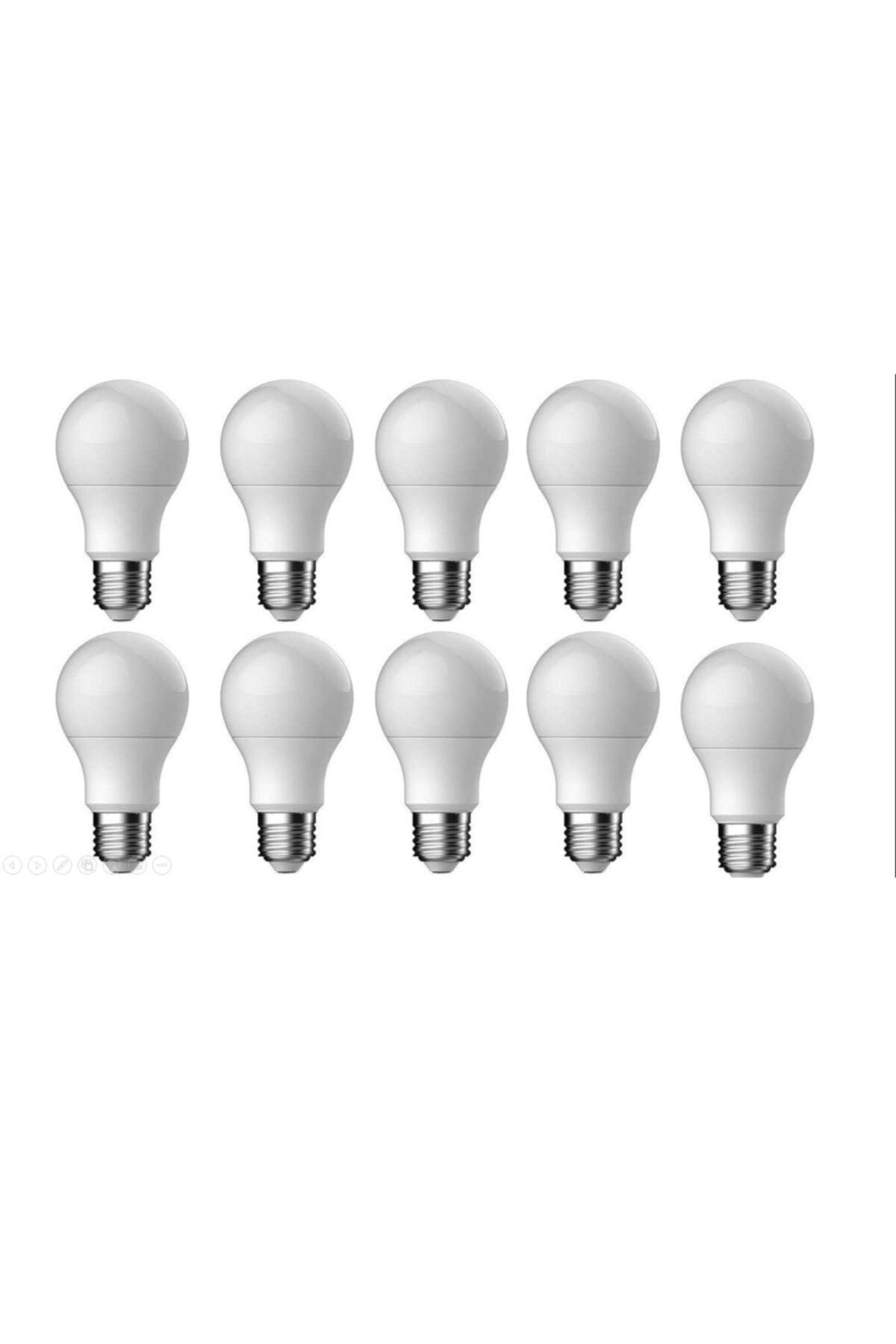 Led Bulb White Color 10 Watt 10 Pack