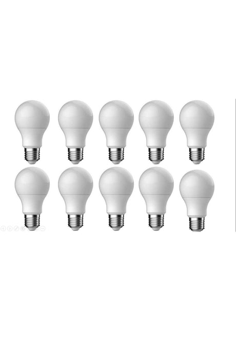 Led Bulb White Color 10 Watt 10 Pack