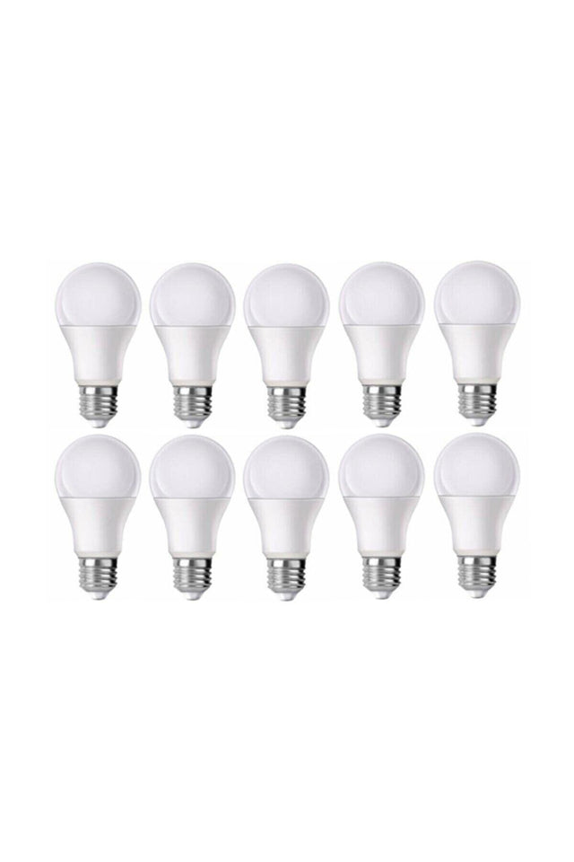 Led Bulb White Color 12 Watt Saving 10 Pack - Swordslife