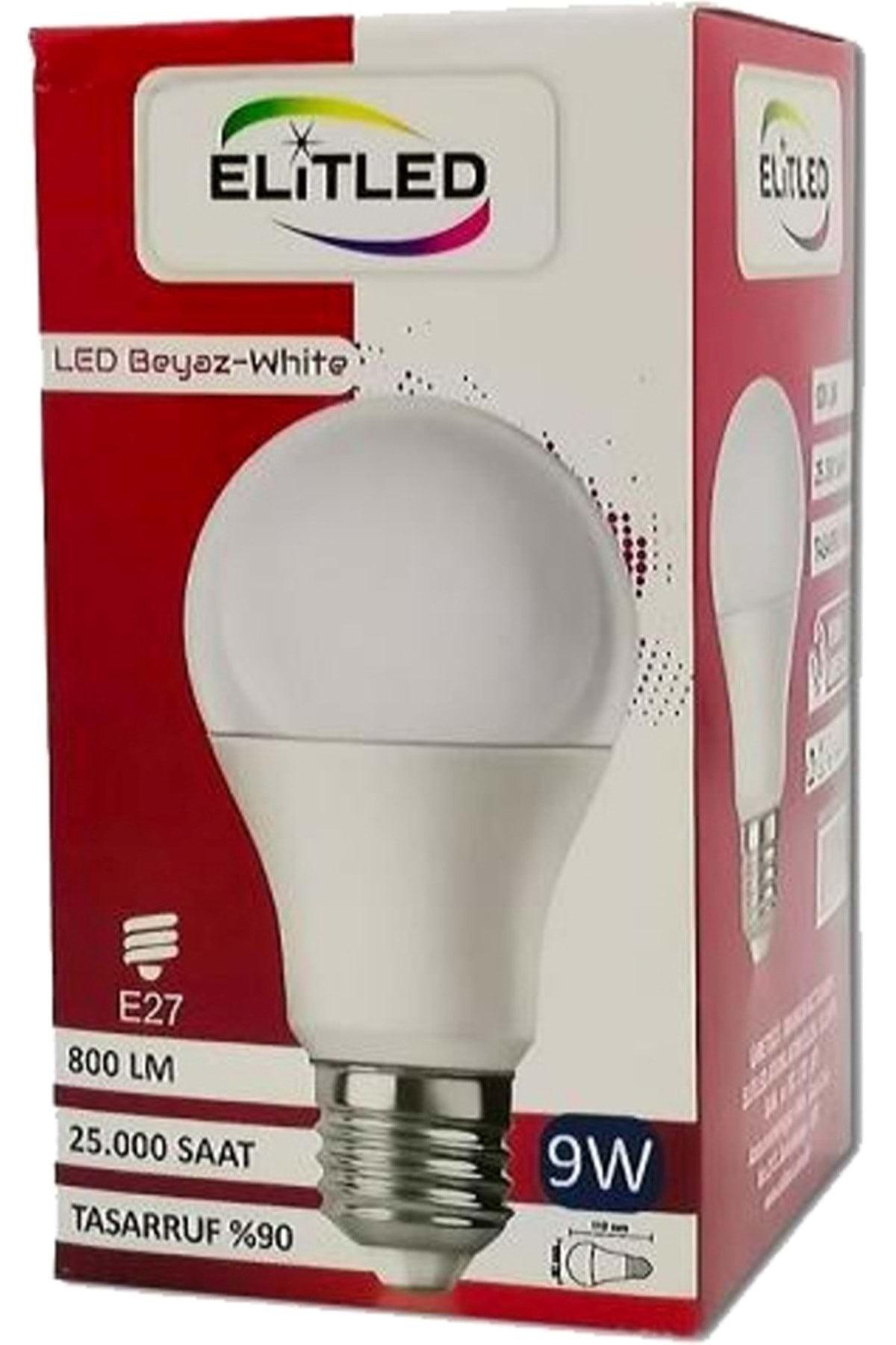 Led Bulb White-white 9w (Set of 18)