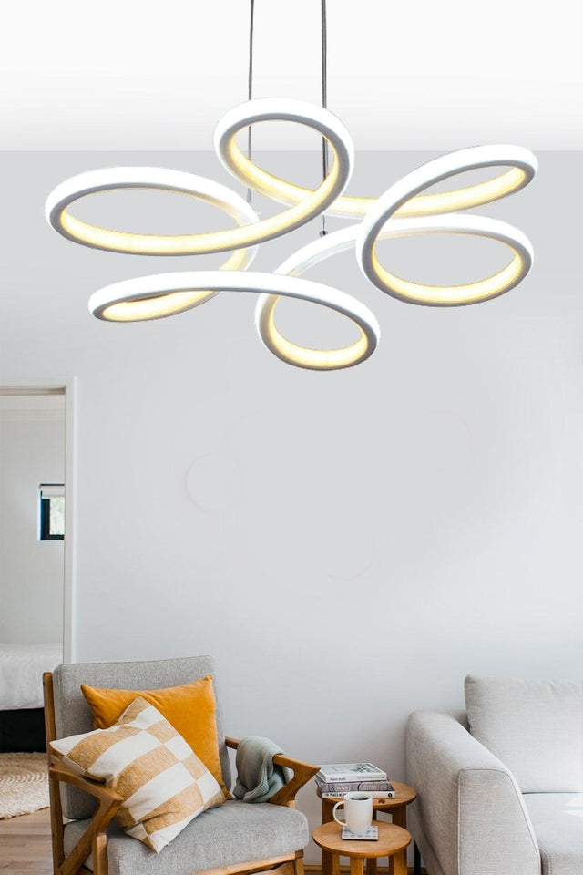 Led Chandelier Led Modern Luxury Powerled Pendant Chandelier - Swordslife