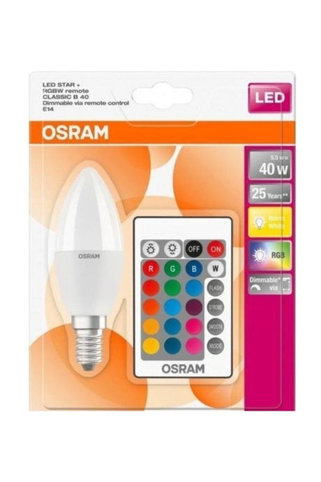 Led Remote Control Light Bulb 5