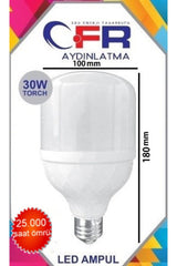 Led Torch Bulb White Color 20 Watt Saving