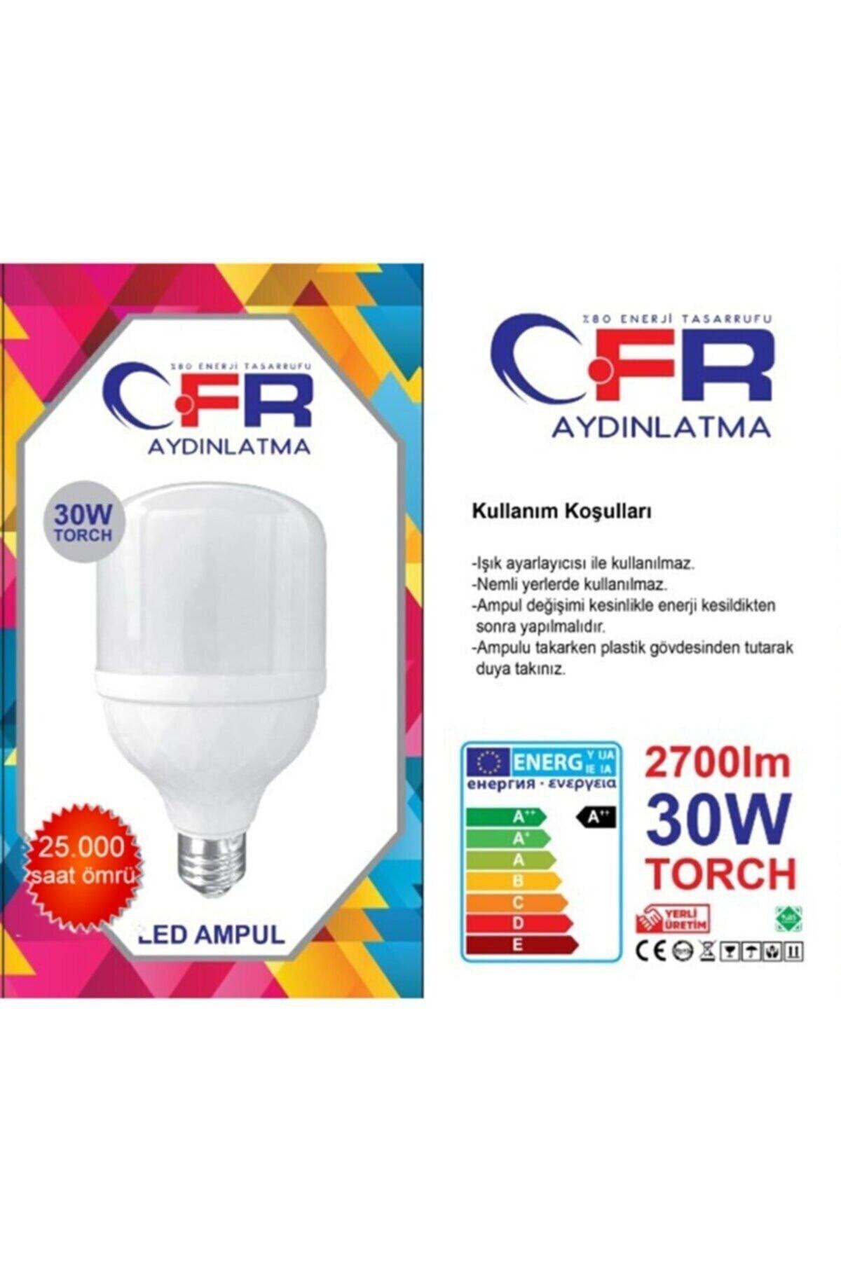 Led Torch Bulb White Color 30 Watt Saving