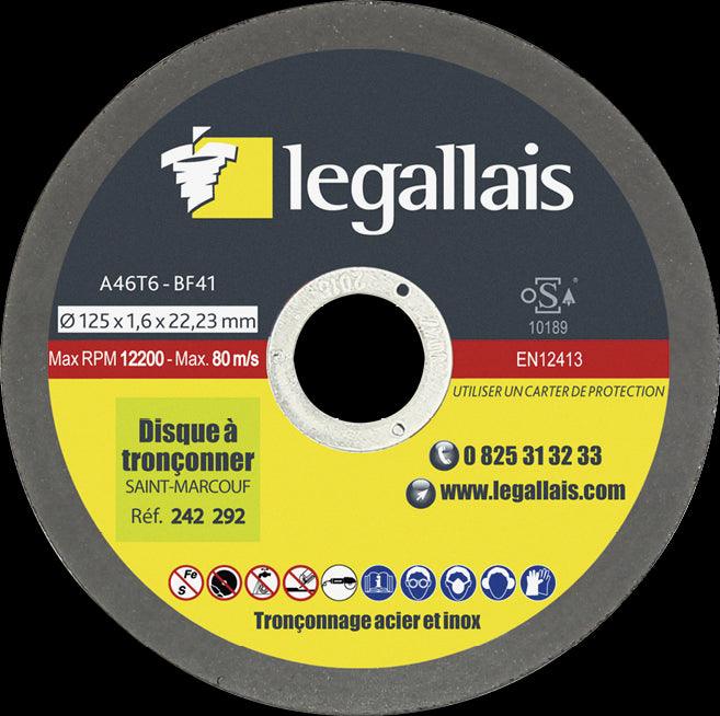 LEGAL LA L cutting disc 125x1,6x22 Metal - Swordslife