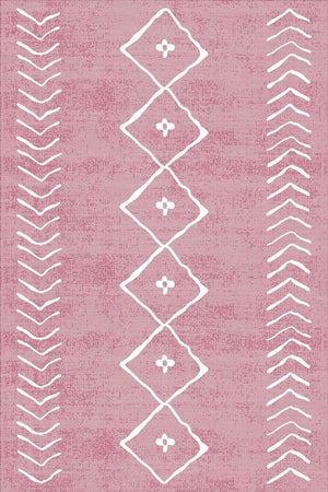 Stain Resistant Thai Feather Velvet Stain Resistant Fabric Moroccan Pattern Washable Table Cloth Mso194 - Swordslife