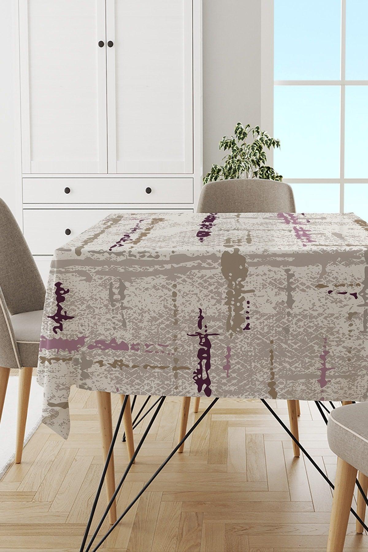 Stain Resistant Thai Feather Velvet Stain Resistant Fabric Vintage Washable Table Cloth Mso412 - Swordslife