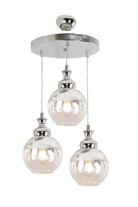 Leon 3 Pcs Round Pendant Lamp Sport- Hall Chandelier - Swordslife