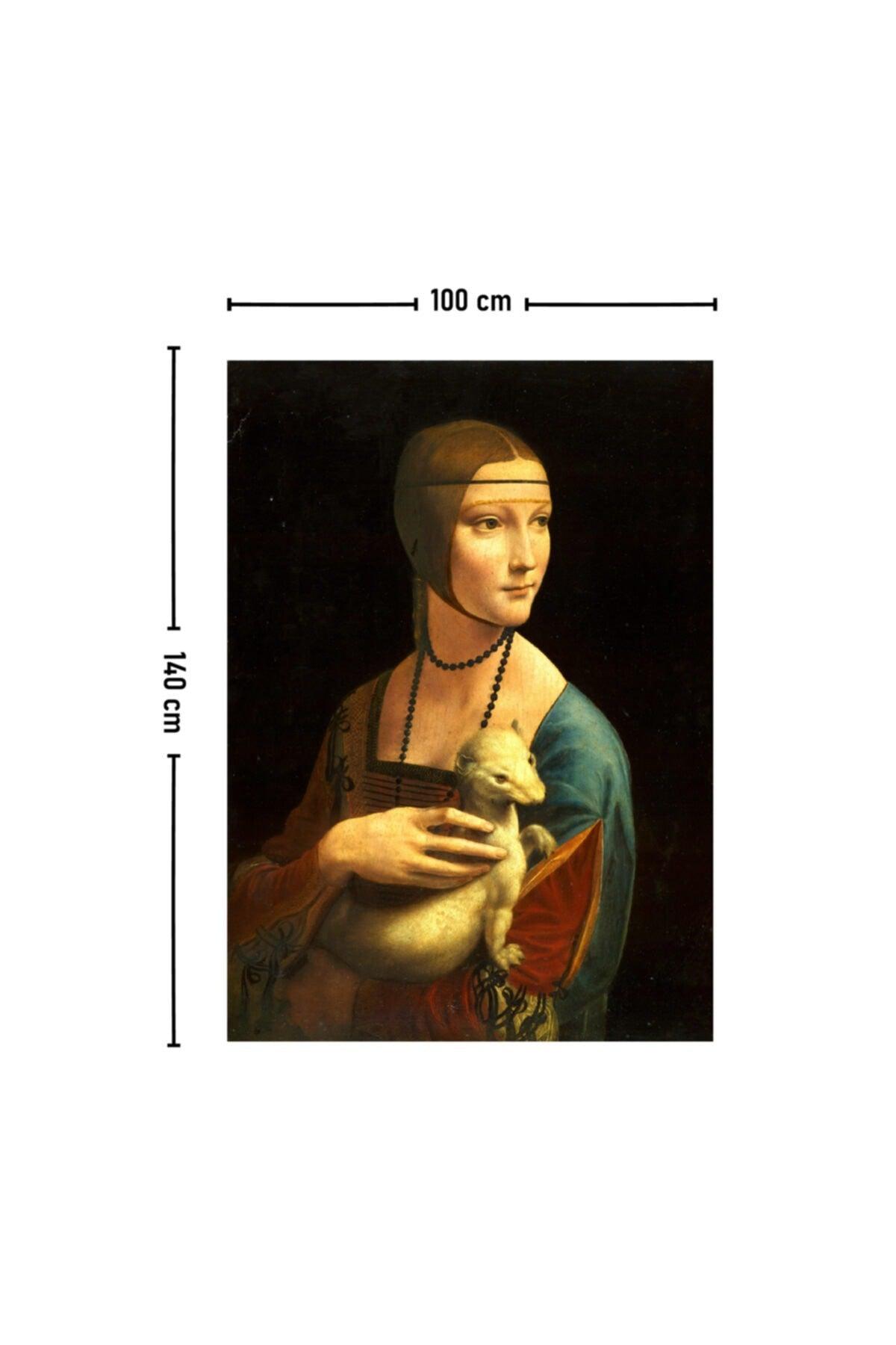 Leonardo Da Vinci Women's Wall Covering Carpet 140x100 Cm-70x100 Cm - Swordslife