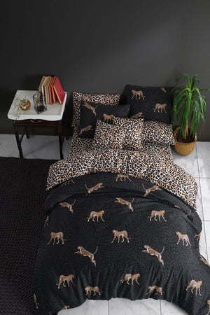Leopard Double Duvet Cover Set - Swordslife