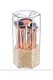 Brush Holder with Cover - Makeup Organizer - Swordslife