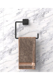 Lifetime Stainless Square Towel Holder Towel