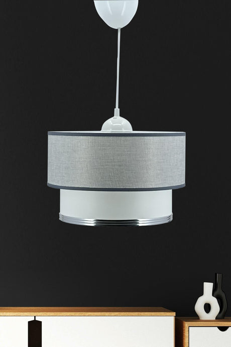 Light Gray Pendant Chandelier E58 - Swordslife